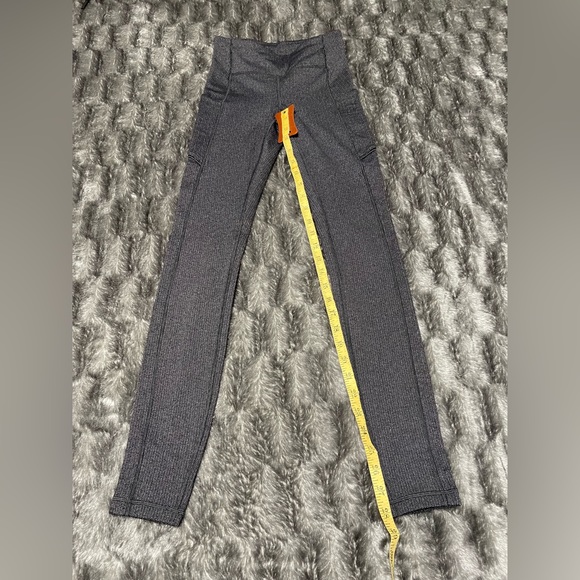 Black/gray thicker Lululemon leggings - Picture 1 of 6